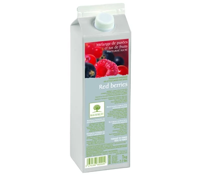 Ravifruit Red Fruits Mix Puree - 1kg carton